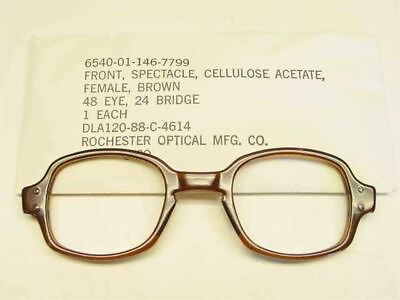 #ad USS 6540 01 146 7799 Classic Horn Rimmed Eyeglasses Frame Size: 48 Eye 24 Bridge