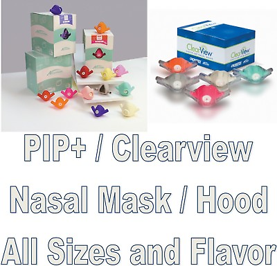 #ad Accutron PIP Clearview Personal Inhaler Plus Disposable Nasal Hood all sizes