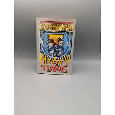 #ad Heavy Time C.J. Cherryh HC DJ 1991 Sci Fi Fantasy