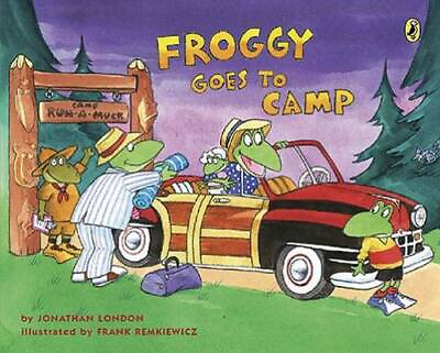 #ad Froggy Goes to Camp Paperback By London Jonathan GOOD