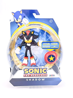 #ad Sonic The Hedgehog Shadow with Star Spring shield Action Figure New