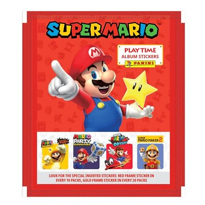 #ad 2023 Super Mario Playtime Trading Sticker Collection by Panini CHOOSE STICKER