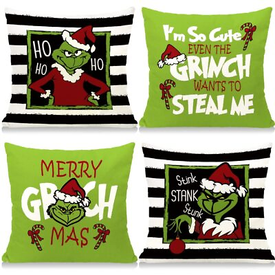 #ad Christmas Pillow Covers 18x18 Merry Christmas Pillows Christmas Decor Farmhou...