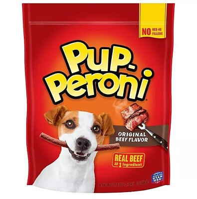#ad Pup Peroni Dog Snacks Original Beef Flavor 46 Oz.