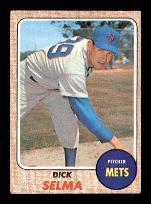 #ad 1968 Topps Dick Selma High Number #556 VG Baseball Card
