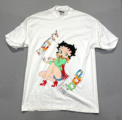 #ad Vintage Betty Boop Shirt Mens XL 1993 DEADSTOCK Signal Tag