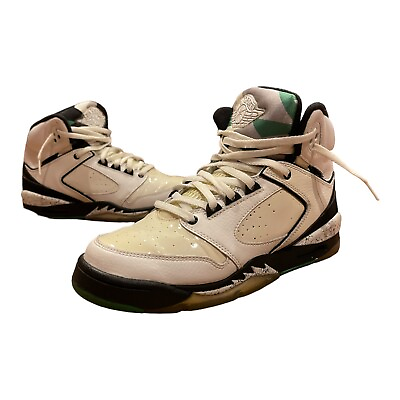 #ad Nike Air Retro Jordan Sixty 60 Plus Celtics White Green Boston 364806 131 6.5Y