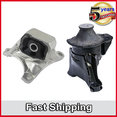 #ad Front amp; Front R Engine Motor Mount w o Bracket 2PCS For 06 11 Acura CSX 2.0L L4
