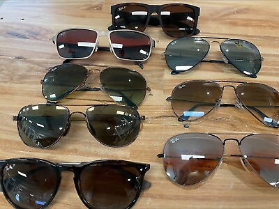 #ad Ray Bans Sunglasses 8 Pairs
