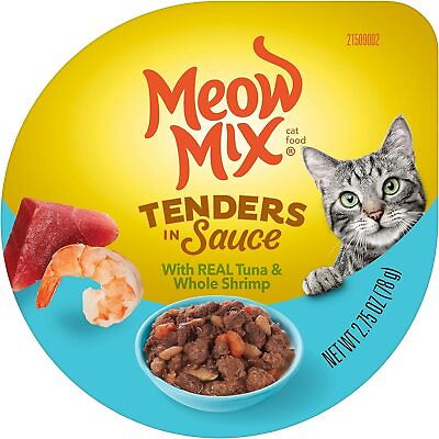 #ad Meow Mix Tender Favorites Wet Cat Food Tuna amp; 2.75 Ounce Pack of 12