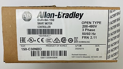 #ad NEW Allen Bradley 150 C30NBD SMC 3 Smart Motor Controller 150C30NBD FREE SHIP