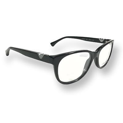 #ad Emporio Armani EA3039 5017 Black Eyeglasses 52 16 140