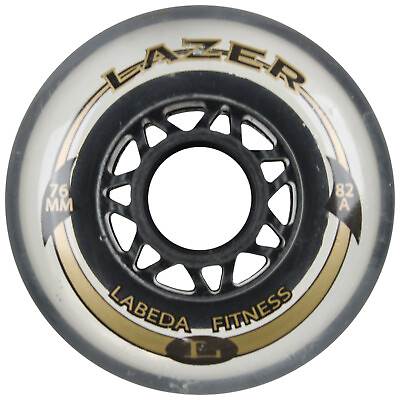 #ad Labeda Inline Outdoor Wheel Lazer 76mm 82A Clear x1