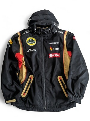 #ad Vintage Lotus F1 Rain Coat Jacket XS Comes up Larger