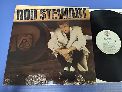 #ad Rod Stewart Self Titled 1986 Rock LP w Love Touch EX VINYL Record