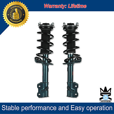 #ad Pair Front Complete Loaded Struts amp; Spring Assembly fits 2007 2012 Acura RDX