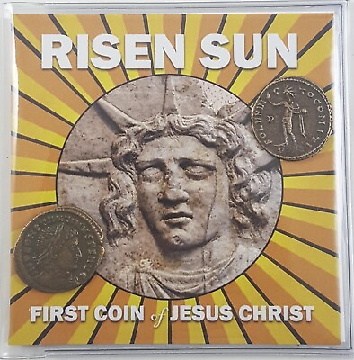 #ad Risen Sun The First Coin of Jesus Christ Album amp; COA $56.99