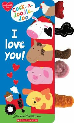 #ad Cock a Doodle Doo I Love You ; Made With L Magsamen 9781338629194 board book $4.14
