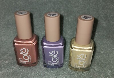 #ad Essie LOVE Nail Lacquer Plant Based Nail polish. Lot Of 3. 120 210 260