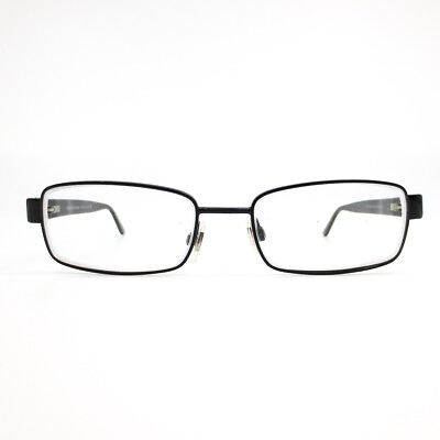 #ad Polo Ralph Lauren Eyeglasses Frames 1024 9003 Black Rectangular 52 18 140