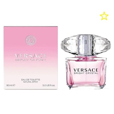 #ad Versace Bright Crystal 3.0 oz 90 mL Eau de Toilette Spray Brand New $29.95