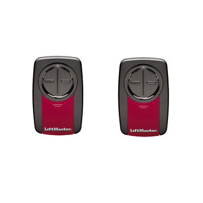 #ad LiftMaster 380UT 2 Button Universal Remote Transmitter 2 Packs