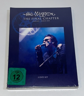 #ad The Mission The Final Chapter 3 DVD Set Goth Rock All Region NTSC NEW $28.50