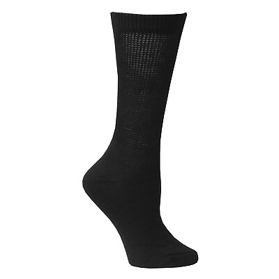 #ad Unisex Buster Brown Wide Calf Diabetic Socks Seamless for Men Women 3 Pairs