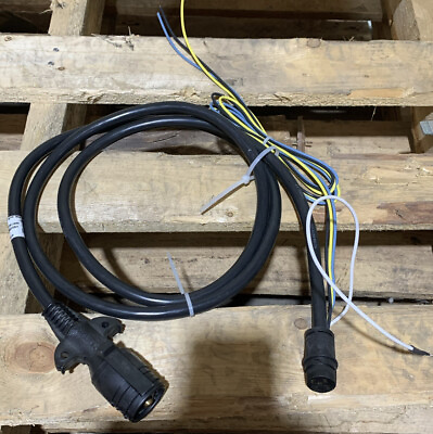#ad 6’ main RV plug trailer front wiring harness Aux drop 7 pin plug 70 7041 01