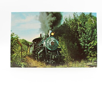 #ad Bellows Falls Vermont Baldwin Engine #15 Steamtown U. S. A. Yesteryear Unpost