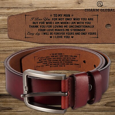 #ad Personalized Gifts For Men Anniversary Gifts Engraved Belts Leather Belt LB25