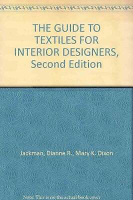 #ad The Guide to Textiles for Interior Designers Hardcover GOOD