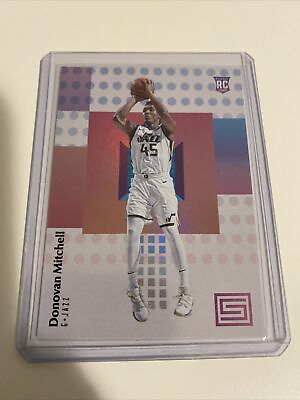 #ad Donovan Mitchell 2017 18 Panini Status Rookie Cleveland Cavaliers RC QTY