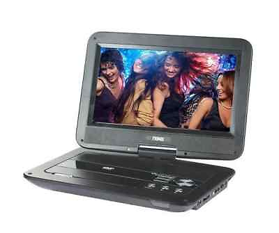 #ad Naxa 10quot; TFT LCD Swivel Screen DVD Player with USB SD W Headphone amp; Remote