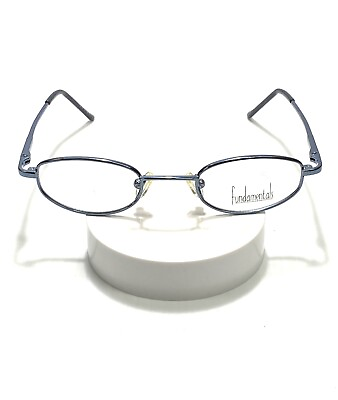 #ad New w o Tags Fundamentals Eyeglass Frames F506 41 20 120 Color Blue