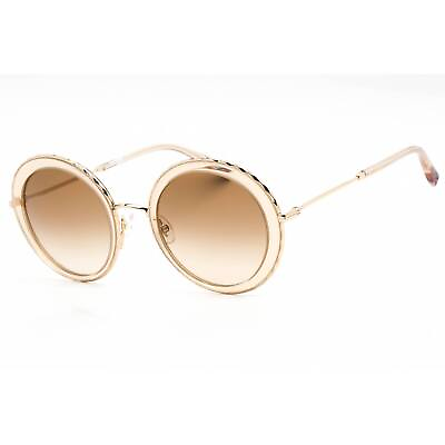 #ad Missoni Women#x27;s Sunglasses Sand Gold Red Metal Round Frame MIS 0033 S 05BD HA