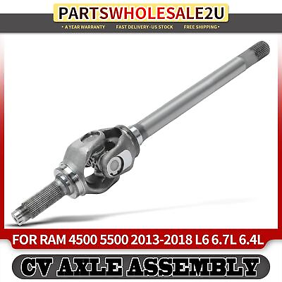 #ad Front Left CV Axle Assembly for Ram 4500 2013 2014 Ram 5500 2013 2018 6.4L 6.7L