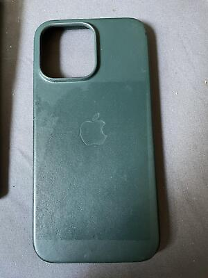 #ad Apple iPhone 14 Pro Max Leather Case with MagSafe Forest Green
