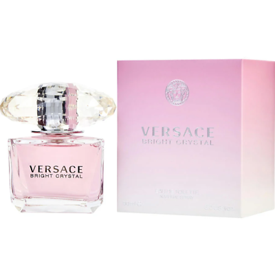 #ad NEW Versace Bright Crystal 90ml 3.0 oz Tester Spray EDT in Box Perfume US Stock