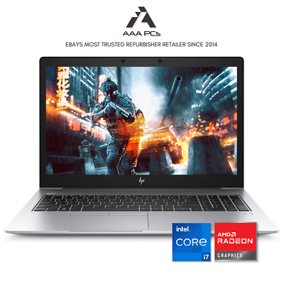 #ad HP EliteBook 850 G5 15.6quot; 64GB RAM 2TB SSD Intel Quad Core i7 4.80GHz AMD Radeon