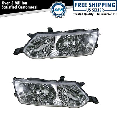 #ad Headlight Set Left amp; Right For 2002 2003 Toyota Solara TO2502145 TO2503145