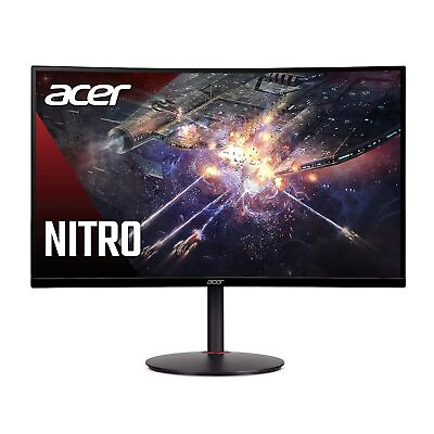 #ad Acer Nitro XZ270 Xbmiipx 27quot; 1500R Curved Full HD 1920 x 1080 VA Zero Frame