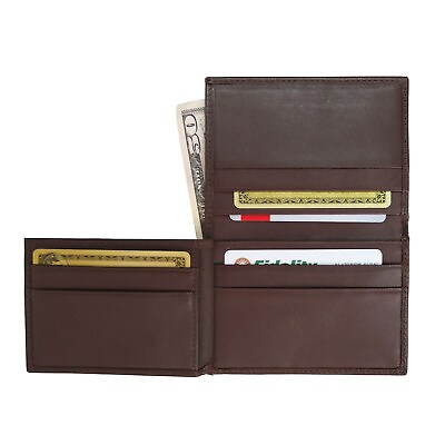 #ad Royce Leather Men#x27;s Flip Credit Card Wallet Coco 112 COCO 5