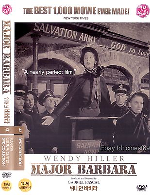 #ad Major Barbara 1941 Gabriel Pascal DVD NEW
