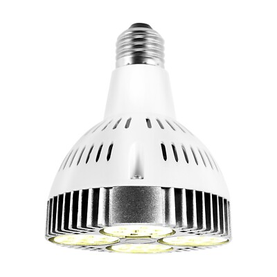 #ad 2X E27 Plant Lamp Light Bulb 35W LED Plant Grow Light Full Spectrum Warm3879