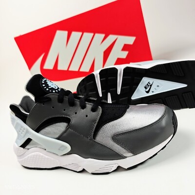#ad Nike Air Huarache Men#x27;s US 15 Black Grey White Blue Retro Sport Style Runner OG