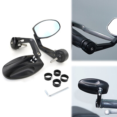 #ad Alloy Rearview HandleBar End Side Mirror Fit For Honda CB500F 13 21 CB650F 14 21