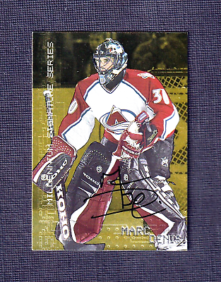 #ad 2002 03 ITG MARC DENIS Be A Player Signature Series 1999 00 Buybacks #72 Auto