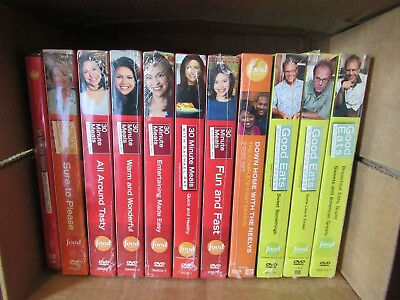 #ad Food Network DVD sets YOUR CHOICE PICK DISCOUNTS AVAILABLE NEW SEALED
