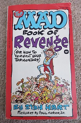 #ad Vintage The Mad Book Of Revenge #1 Or How To Torment Your Tormentors Stan Hart
